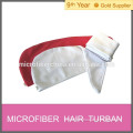 Fancy microfiber turban/hair towel/turban personal care